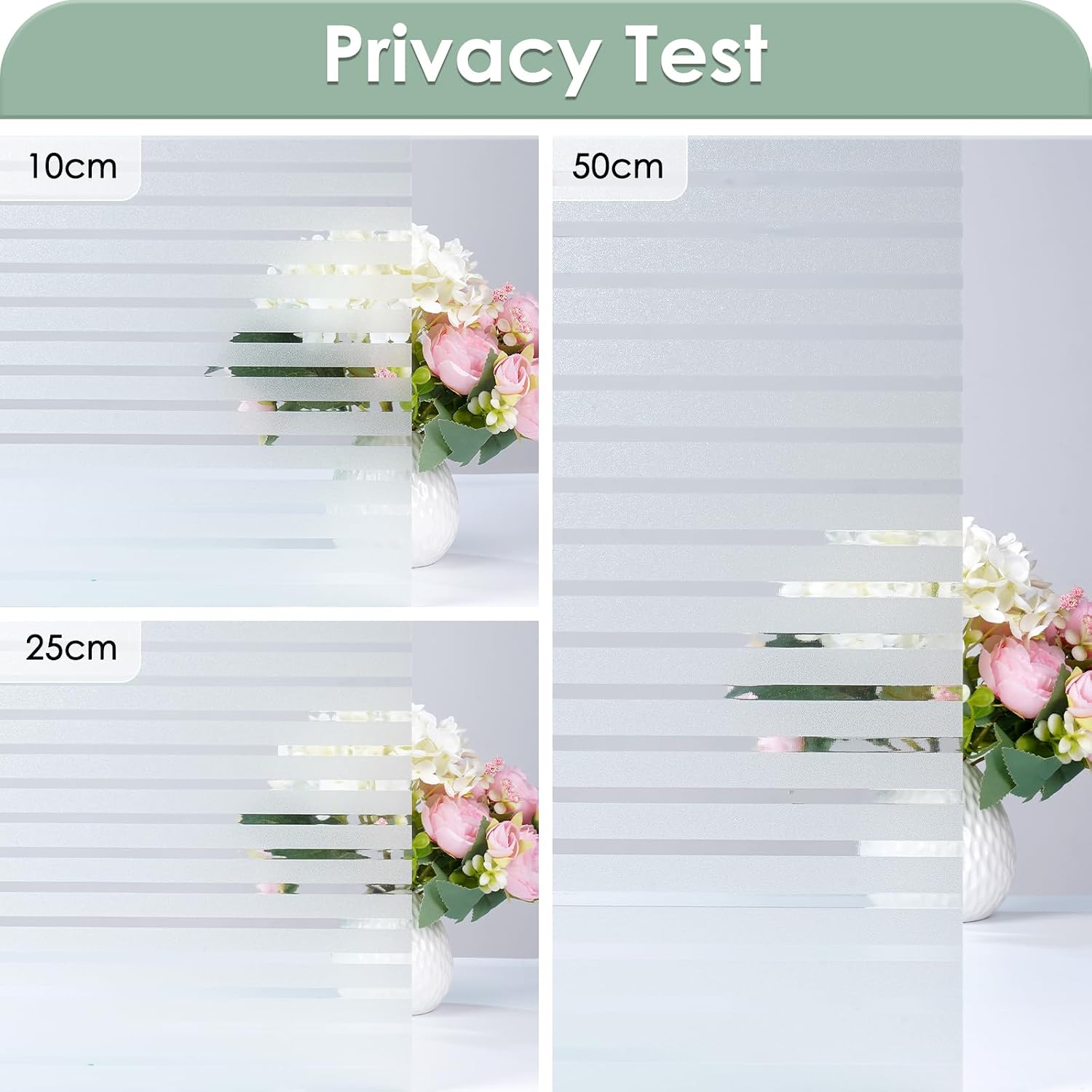 Thumbnail 6 de rabbitgoo Window Film Privacy 75x200 cm