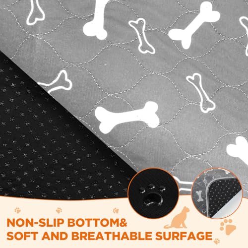 Detalle de Baodan Traverse Cani 2pc: Traversine lavabili 60x90 cm, assorbenti e impermeabili per cani