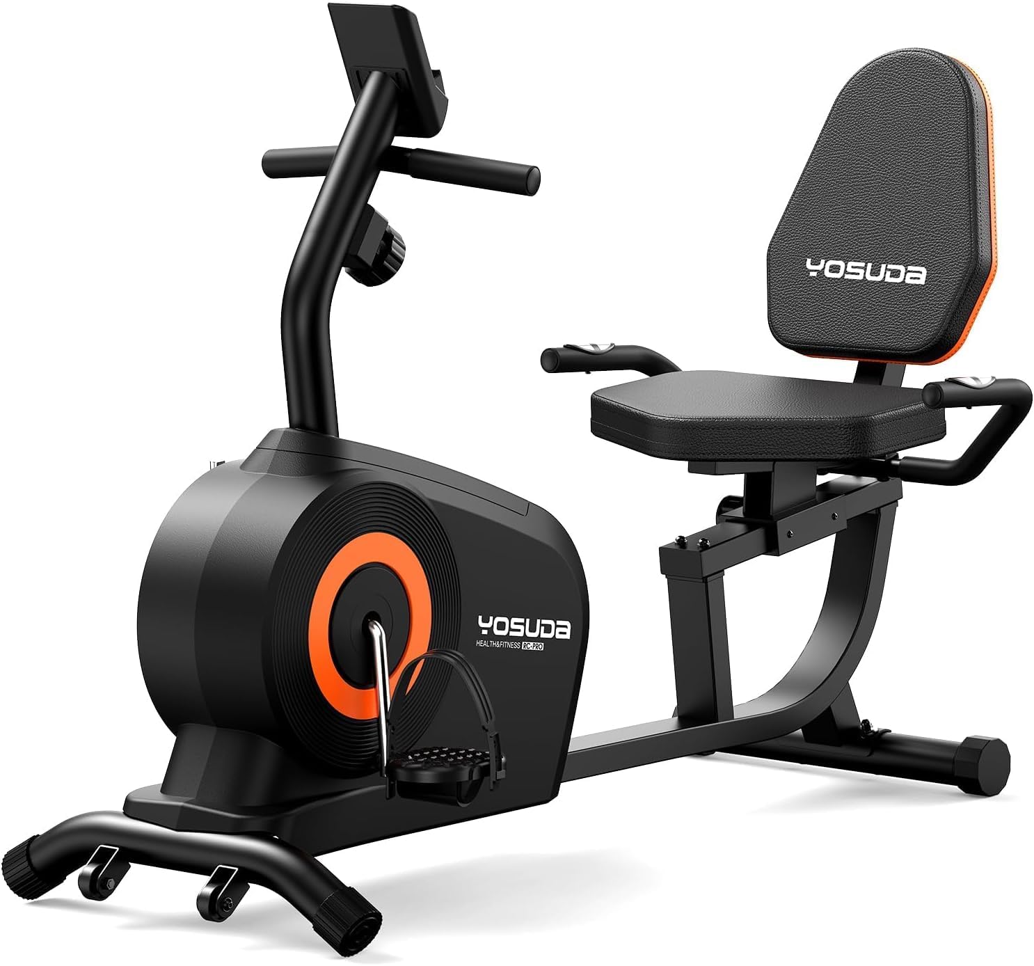 Detalle de YOSUDA Recumbent Exercise Bike, Magnetic, 16-Level Resistance, 350 lb Capacity