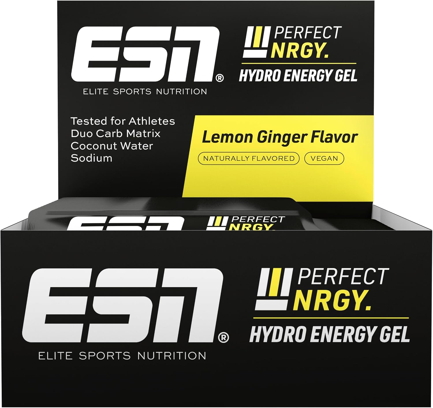 Detalle 2 de ESN Perfect NRGY Hydro Energy Gel 12 x 40 ml – Assortito