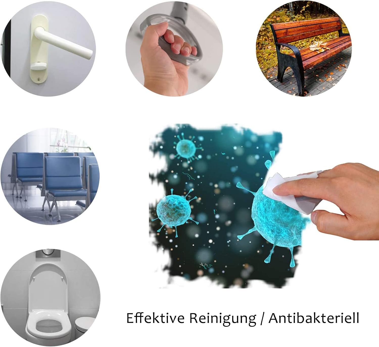 Thumbnail 6 de EOTW Bildschirm-Reinigungstücher 120 Stück