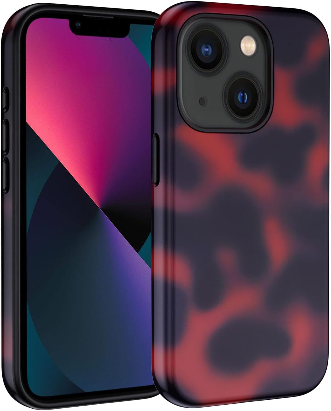 Detalle de XTCASE Coque iPhone 13 motif léopard 2 en 1