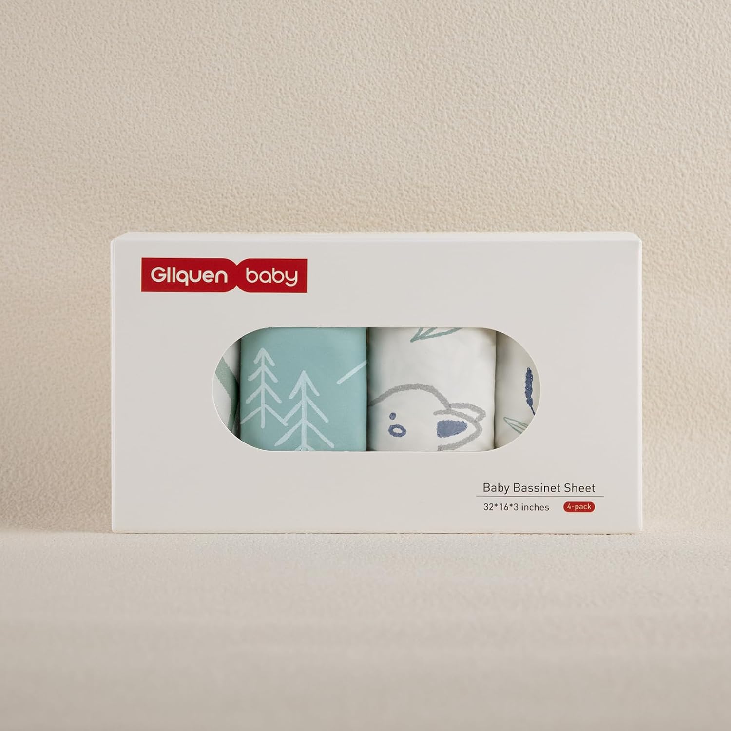 Thumbnail 6 de GLLQUEN BABY fitted crib sheets 81 x 41 x 8 cm