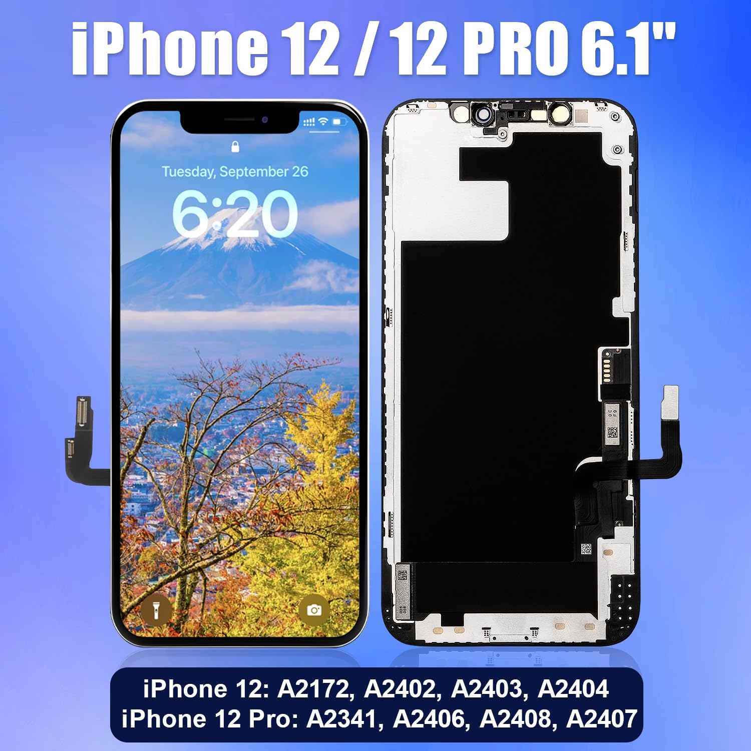 Thumbnail 1 de Brinonac iPhone 12/12 Pro Screen Replacement