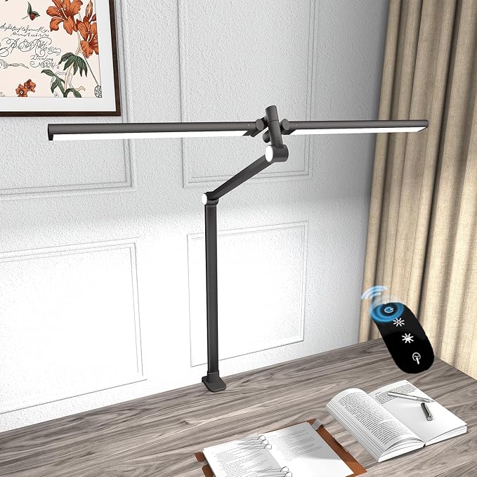 Detalle de Hapfish Lámpara LED de Escritorio con Mando, 84cm