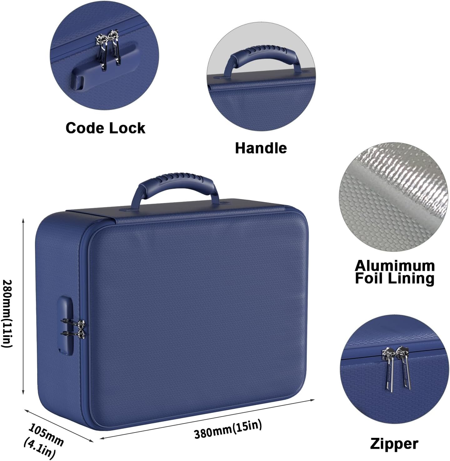 Detalle de DocSafe Fireproof Document Organizer 8-Layer