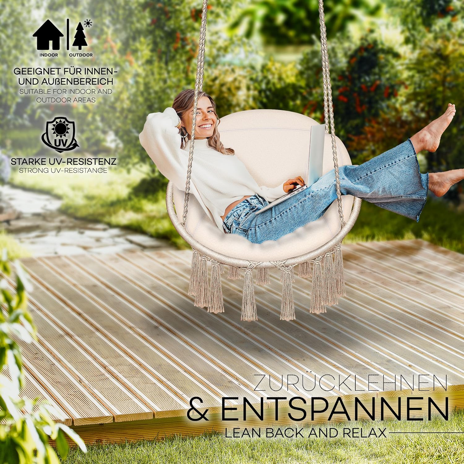 Thumbnail 6 de tillvex Hängesessel 200 kg Komfort