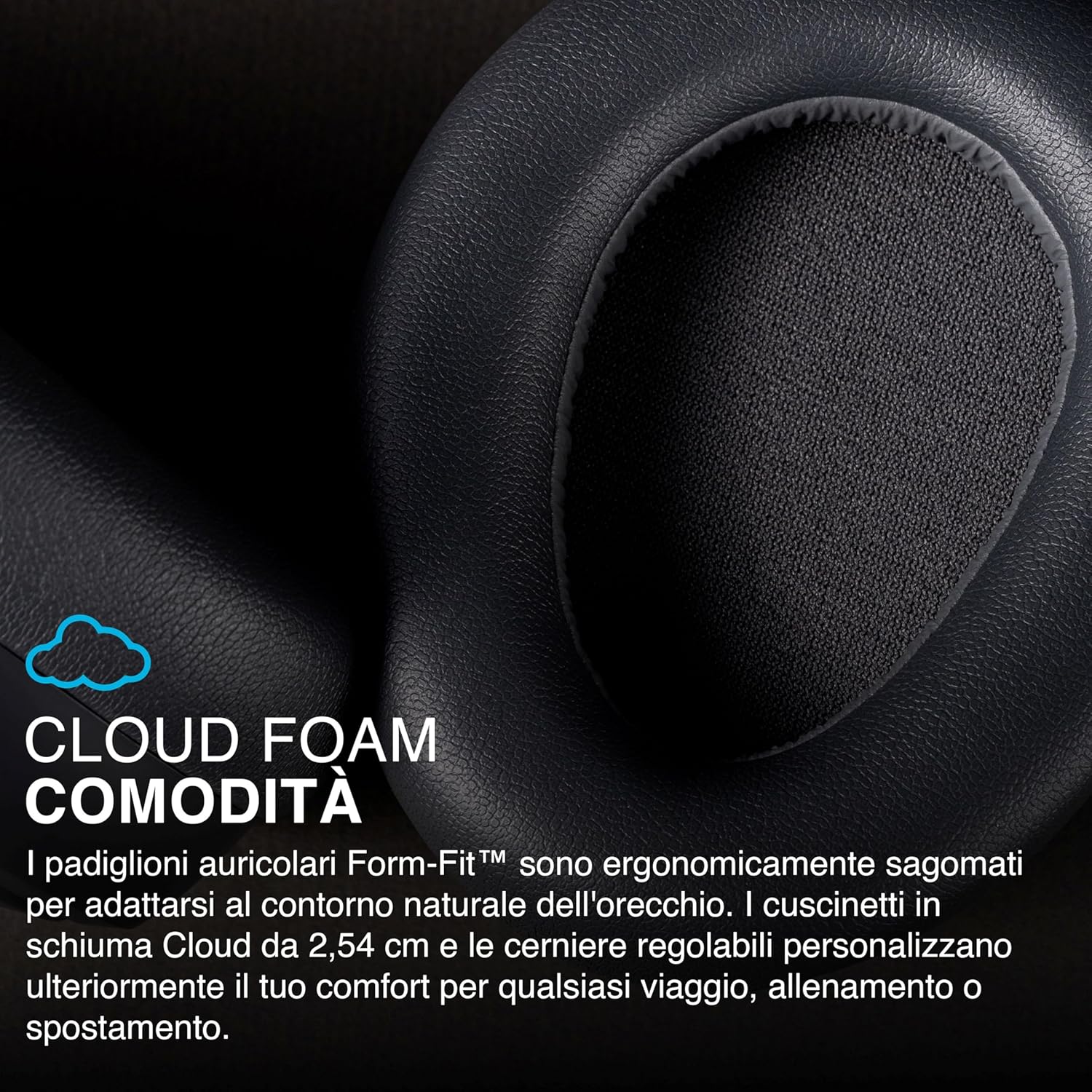 Thumbnail 5 de JLab JBuds LUX ANC Grafite – cuffie wireless Bluetooth sopra l’orecchio con Smart ANC e multipunto