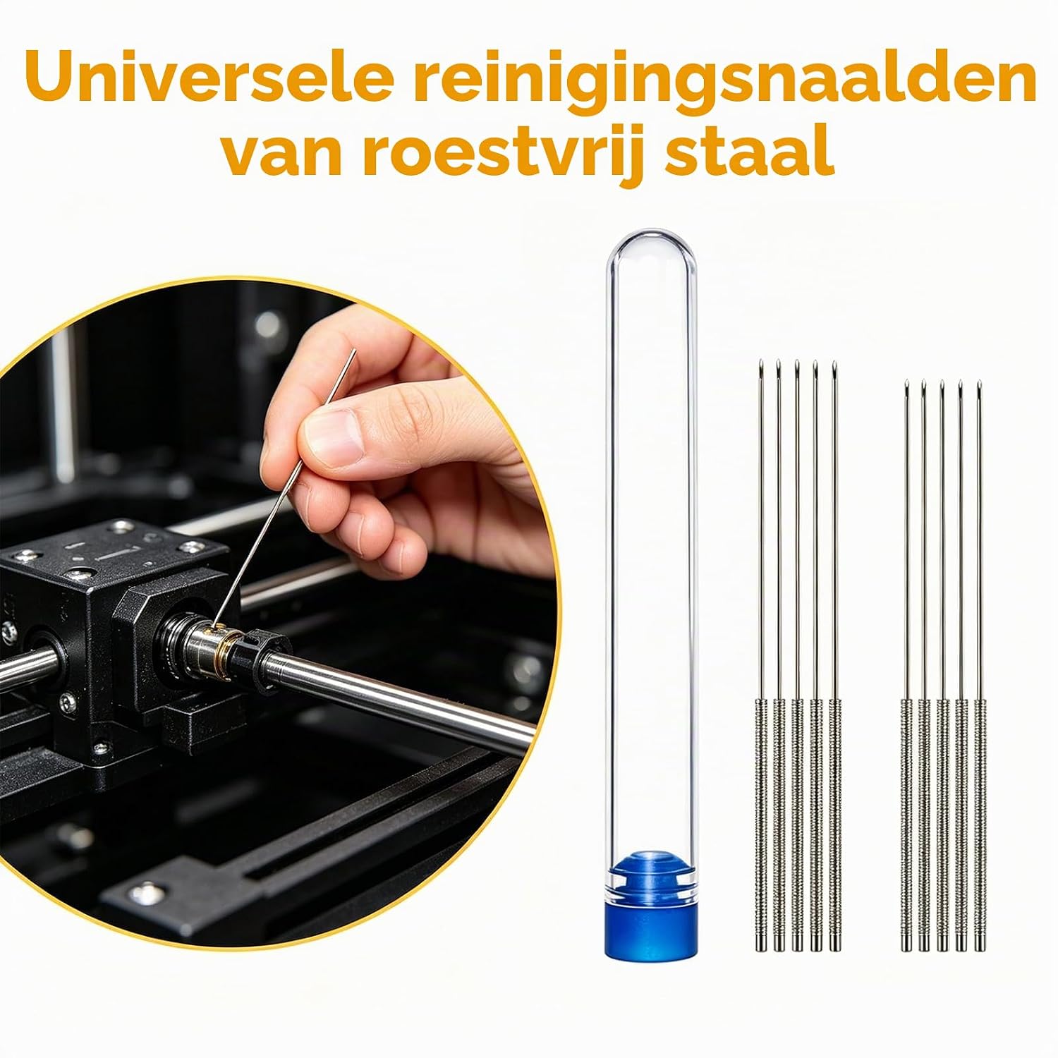 Detalle 2 de Generisch DYJGJTZ 3D-printergereedschapsset, 30 stuks voor reinigen en nabewerken