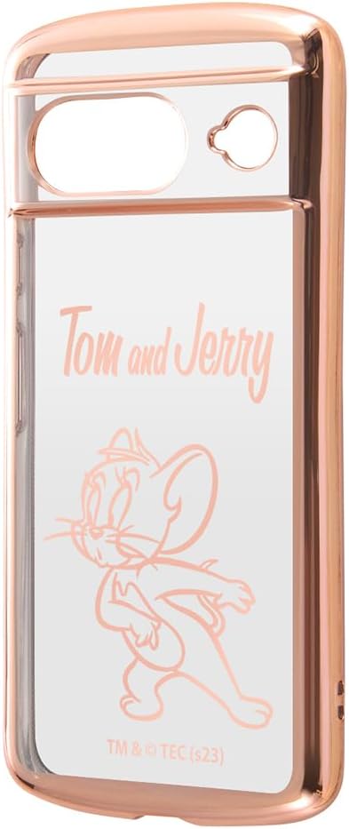 Detalle de イングレム IN-WGP8TC13PG/TJ54 Google Pixel 8用ケース トムとジェリー ジェリー・メタリック TPU