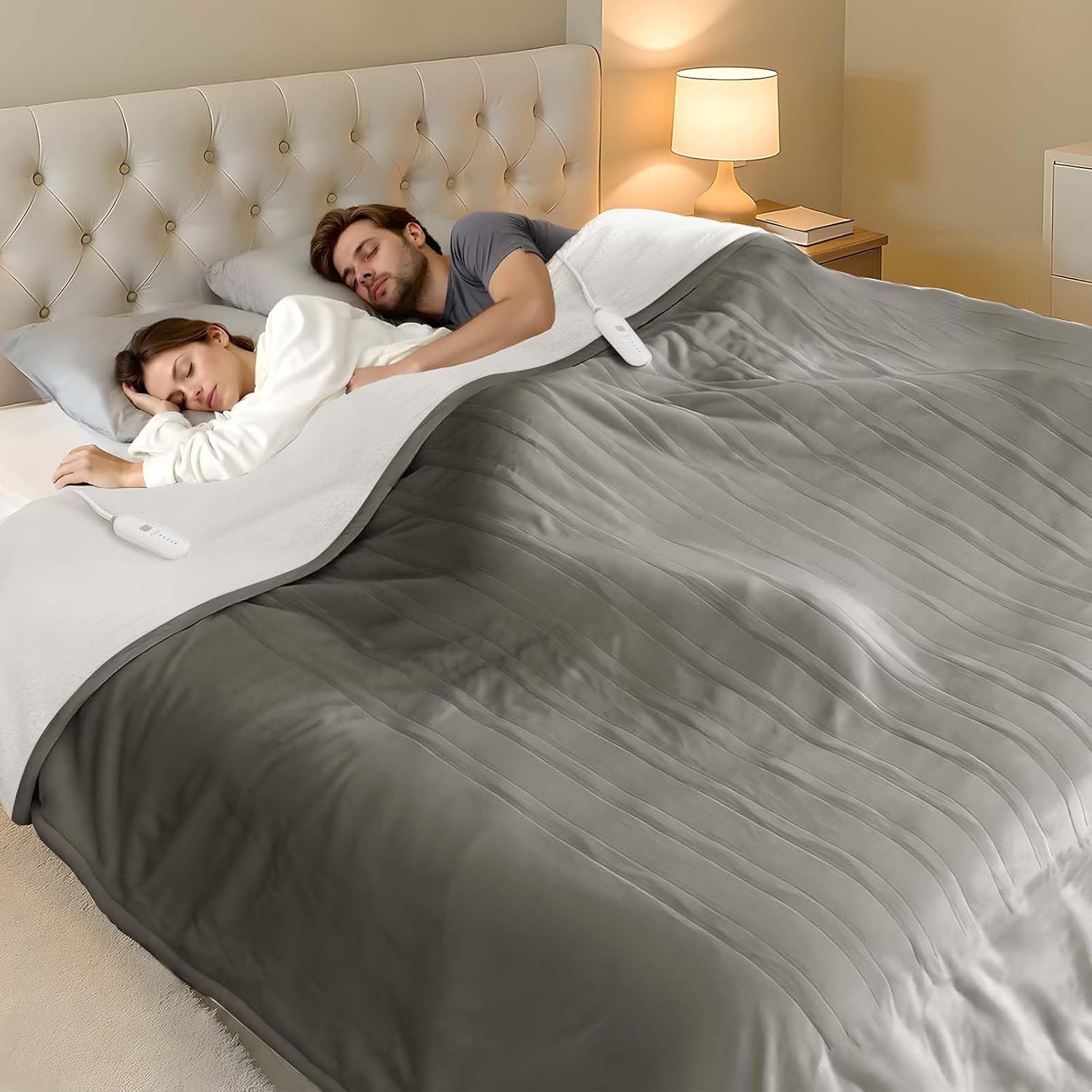 Detalle de FVERWAG Heated Blanket 84" x 90"