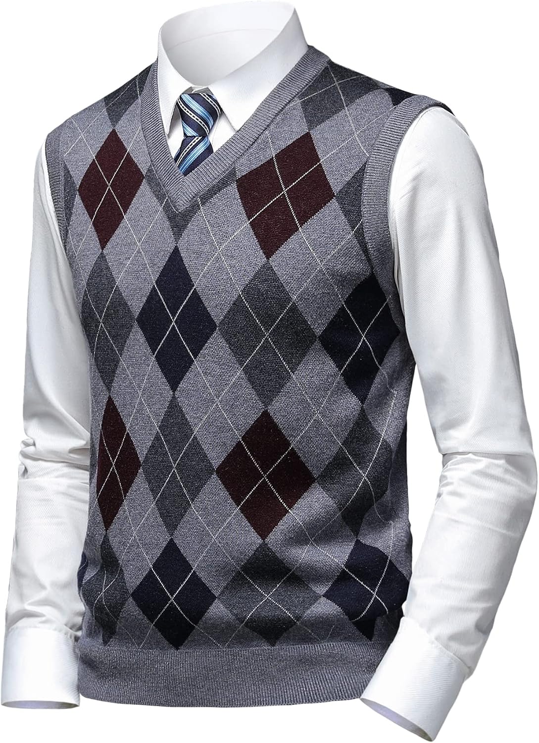 Thumbnail 6 de Herothorn Gilet Argyle Diamante
