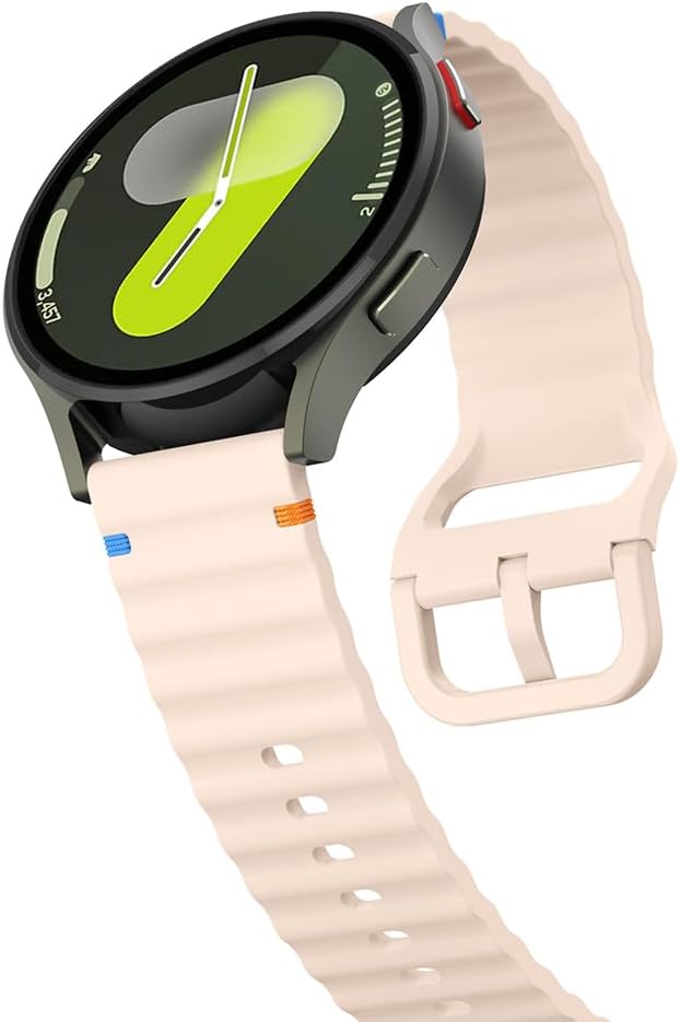 Thumbnail 5 de BYISYUE 22mm Silicone Watch Strap (sport replacement band) for Xiaomi Watch S4 47mm, S3/S2/S1 & Realme Watch models