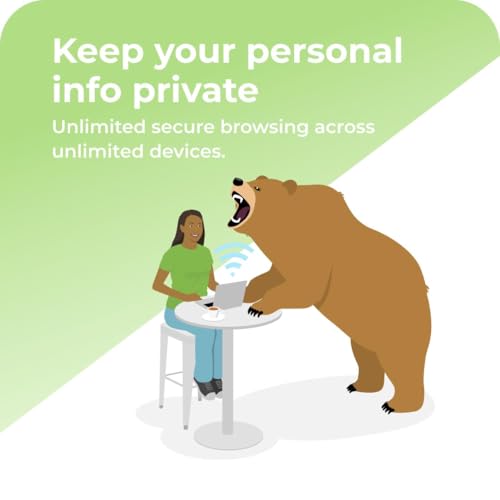 Detalle 2 de TunnelBear VPN Software: 1-Year Unlimited Data & Devices
