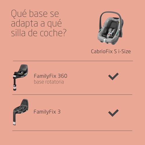 Thumbnail 7 de Maxi-Cosi Zelia S Trio cochecito bebé 3 piezas (0-4 años, hasta 22 kg) con CabrioFix i-Size, plegable y reclinable en gris