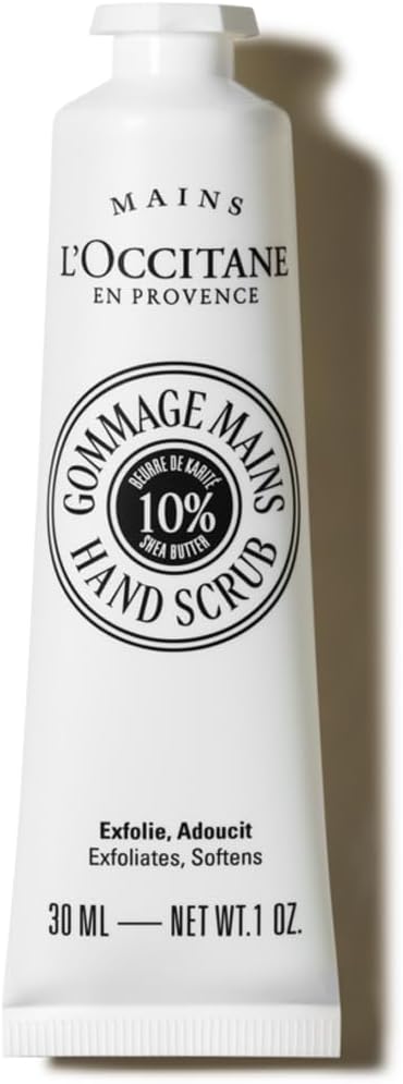 Detalle de L’Occitane Shea (Karité) Hand Scrub (30 ml) – exfoliates and nourishes