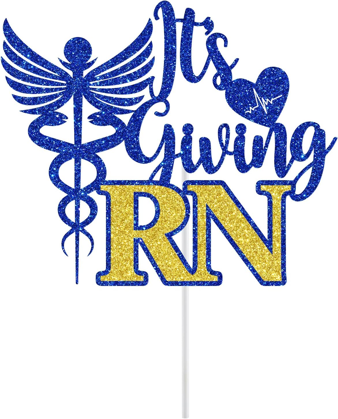 Thumbnail 6 de It's Giving RN Cake Topper, Paper