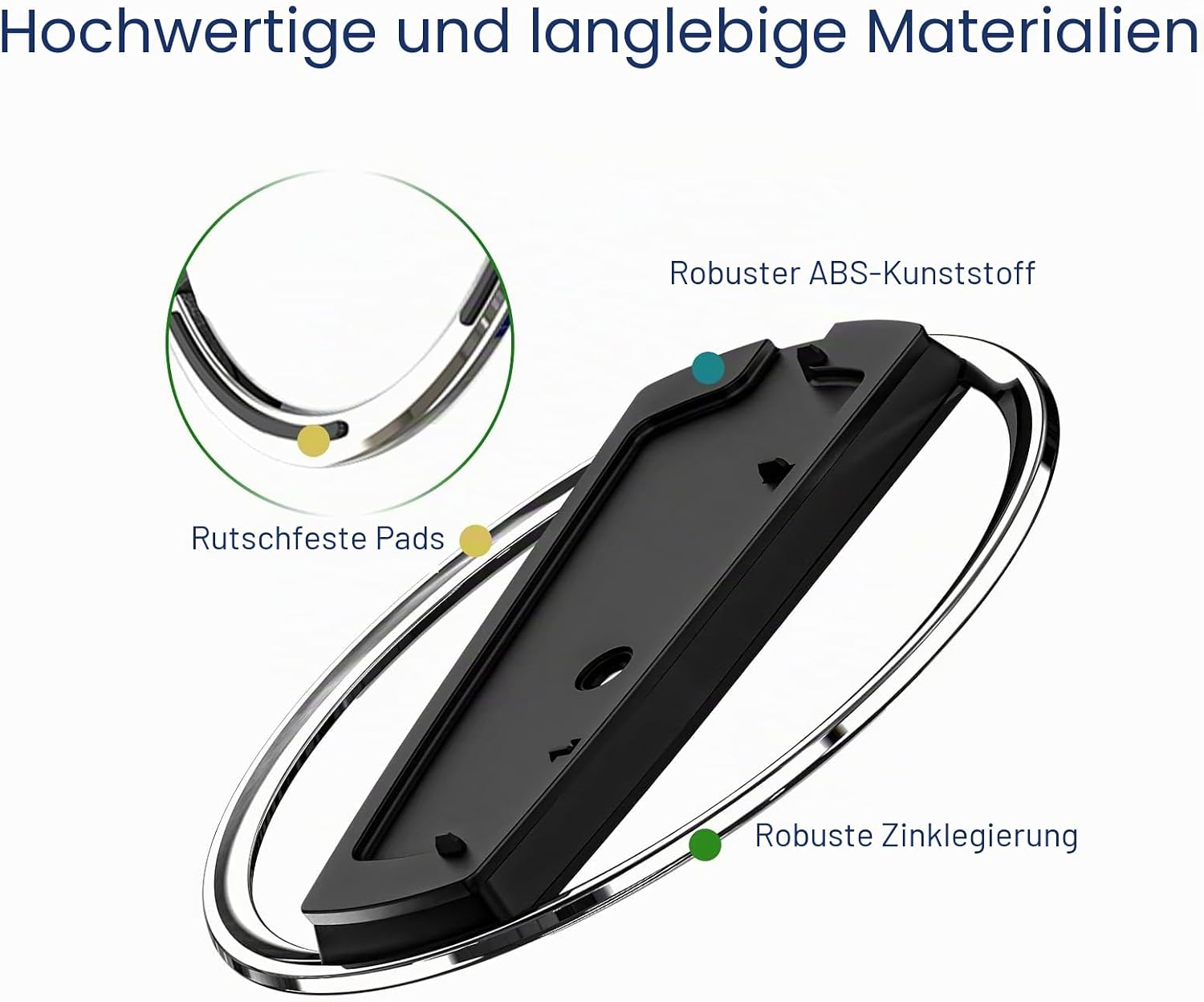 Thumbnail 6 de ANNSKIN vertikaler Ständer für PS5 Slim / PS5 Pro: rutschfeste Basishalterung für einen sauberen Stand