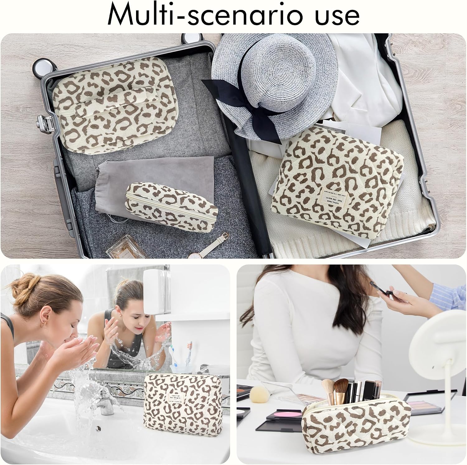 Thumbnail 6 de YMIFEEY Kosmetiktasche Set 3 Stück