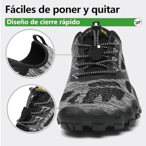 Detalle de SAGUARO Mujere Barefoot Trail Running Shoes Hombre: calzado ligero para exterior