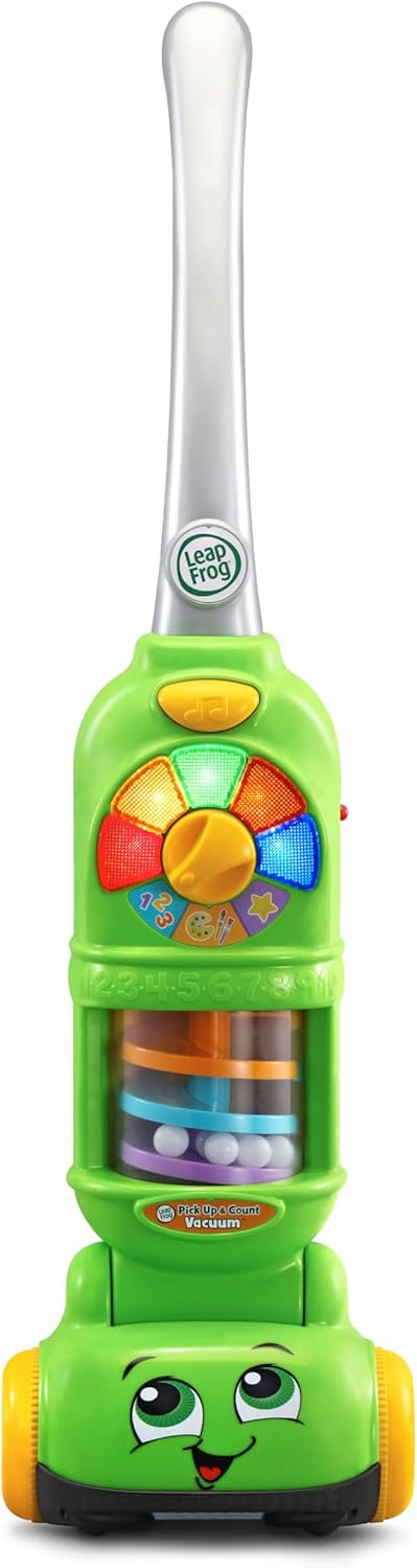 Detalle de LeapFrog Pick Up & Count Vacuum: a colourful counting role‑play toy for toddlers