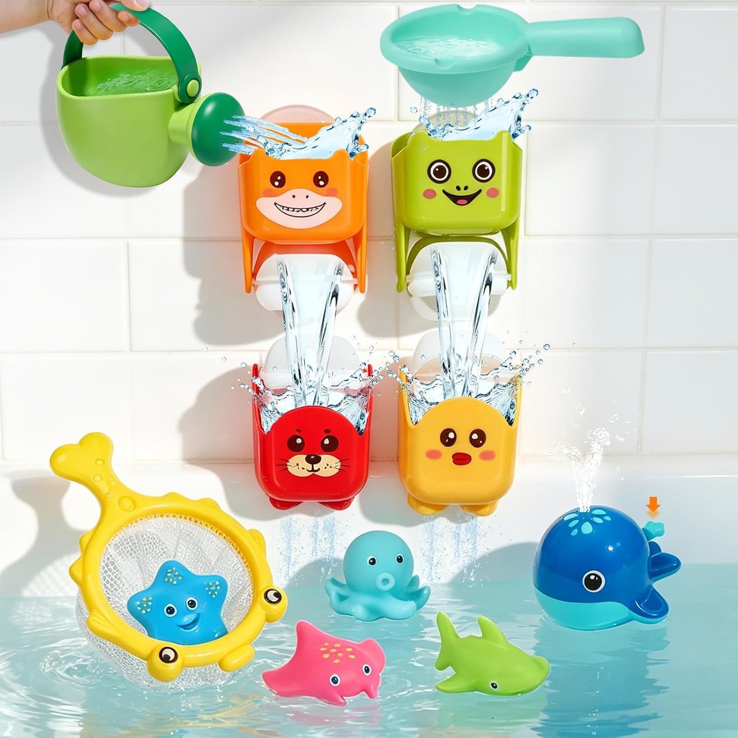 Detalle de Toddler Bath Toy Set, 12-Piece