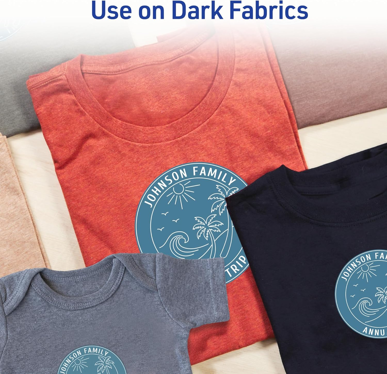 Thumbnail 6 de Avery 3279 Heat Transfer Paper for Dark Fabrics, 8.5" x 11", 5 Sheets