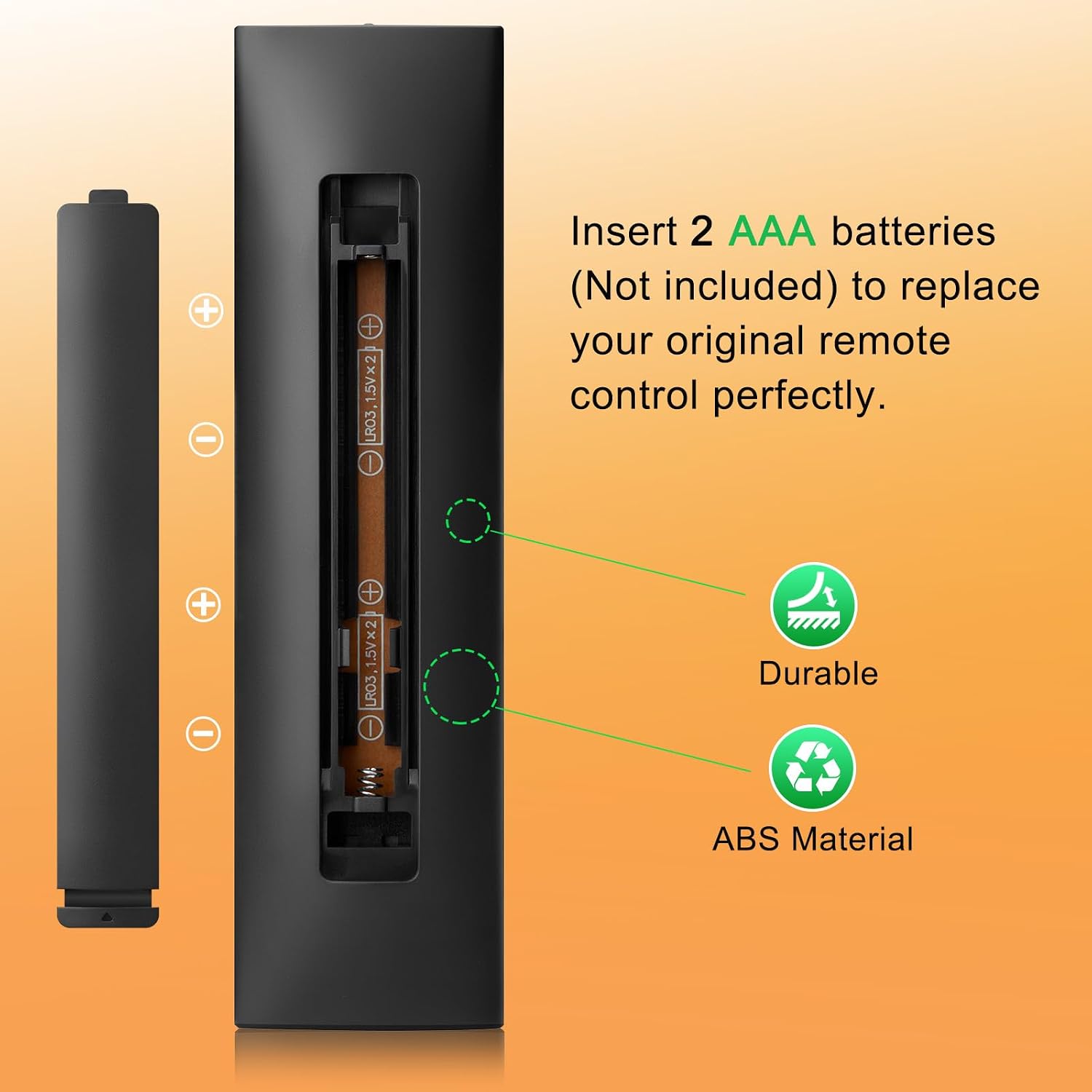 Detalle 2 de LOUTOC XRT140 Replacement Remote for VIZIO TVs with Infrared and 6 Shortcuts