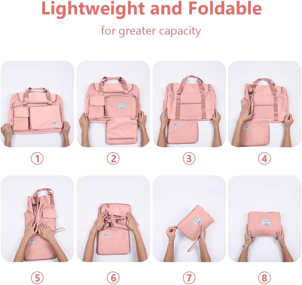 Thumbnail 4 de Duffel Bag Foldable Weekend Holdall with Wet Pocket