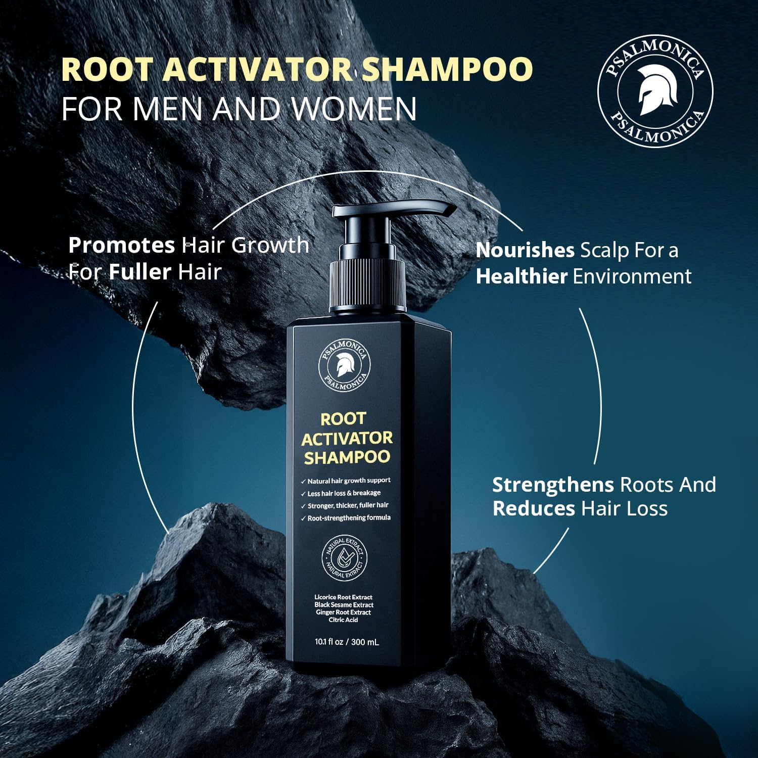 Thumbnail 1 de Root Activator Shampoo for Men: Made In USA – Hair Growth & Thinning Support