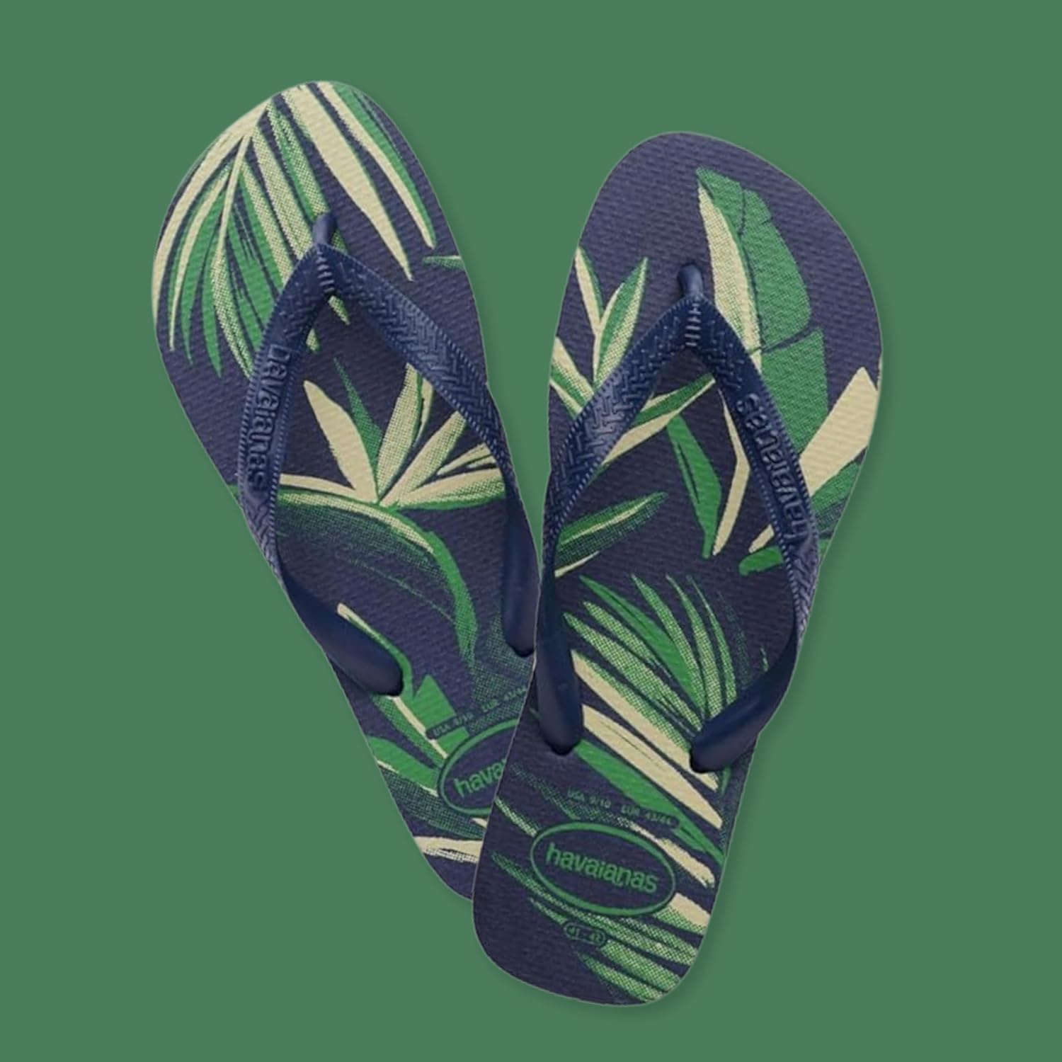 Detalle 2 de Havaianas Aloha infradito da uomo comode con suola antiscivolo e stampa tropicale