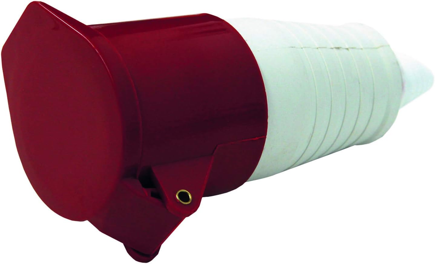 Electraline 80858 Fiche Femelle 32A IEC Rouge