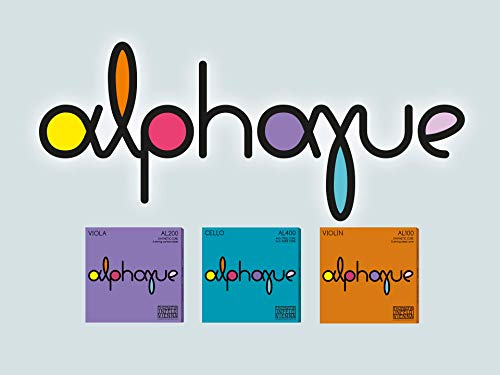 Thumbnail 4 de Thomastik-Infeld Alphayue AL100: set corde violino 4/4 (MI acciaio, LA alluminio, RE alluminio/argento, SOL argento) – tensione 22,4 kg