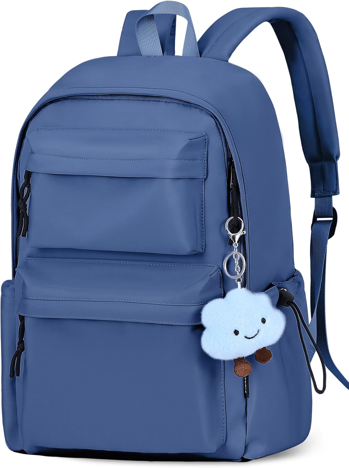 Detalle de FIORETTO Backpack Womens School Bag: Lightweight, Water-Resistant, 15.6" Laptop Ready