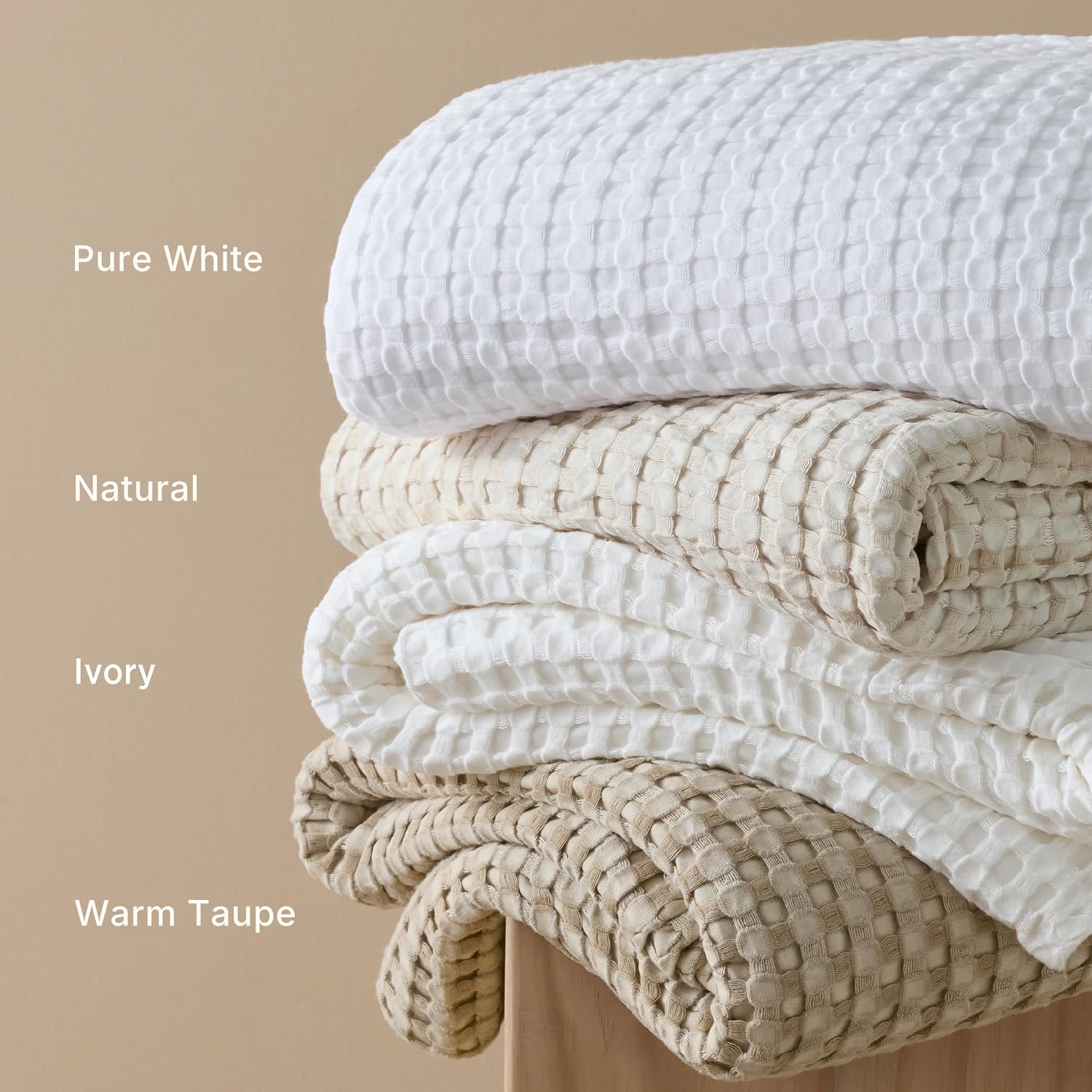 Thumbnail 6 de Bedsure Cooling Waffle Blanket, Queen