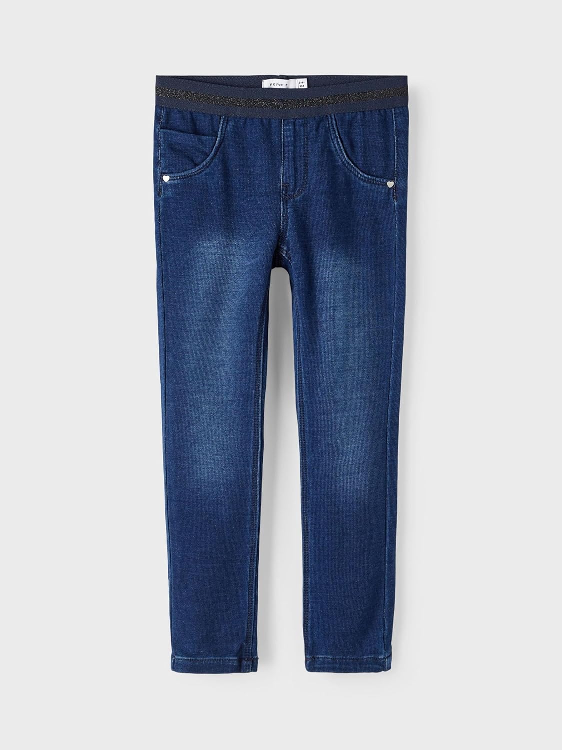 Thumbnail 4 de Mädchen Slim Fit Hose Name IT Nmfsalli Dnmtorina in Used-Optik