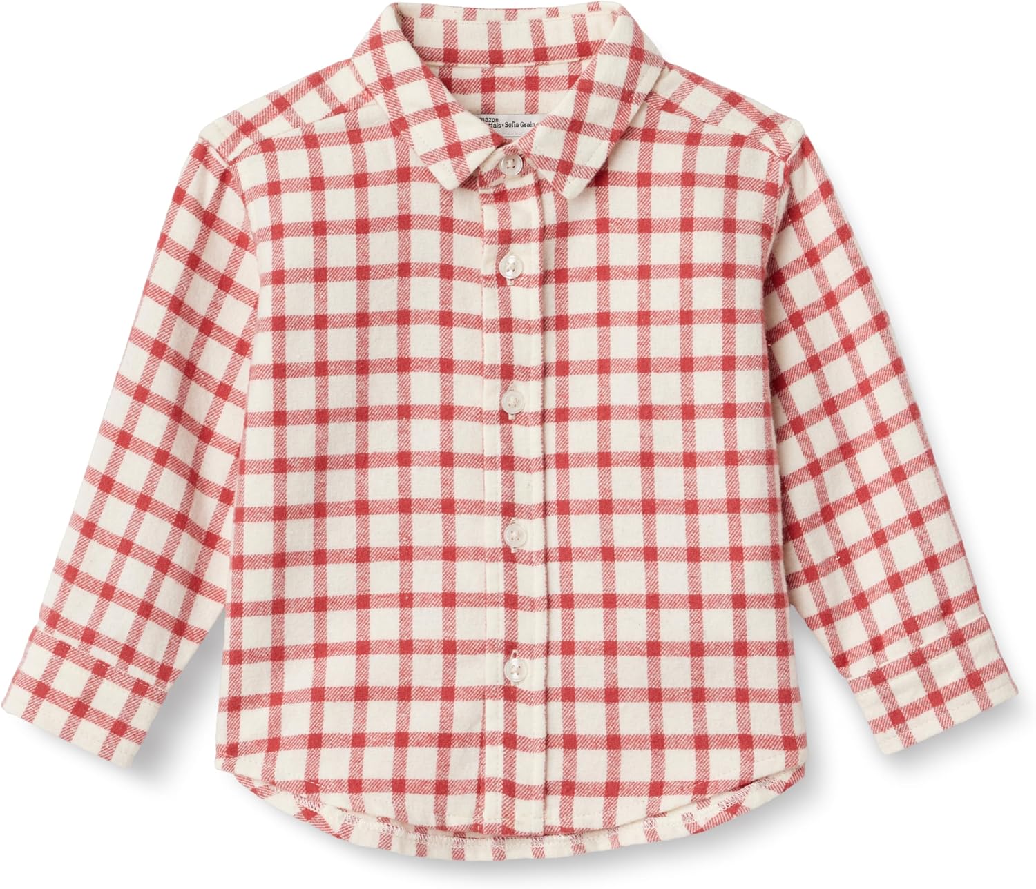 Thumbnail 6 de Amazon Essentials x Sofia Grainge Toddlers and Baby Boys' Button Down Plaid Flannel Shirt