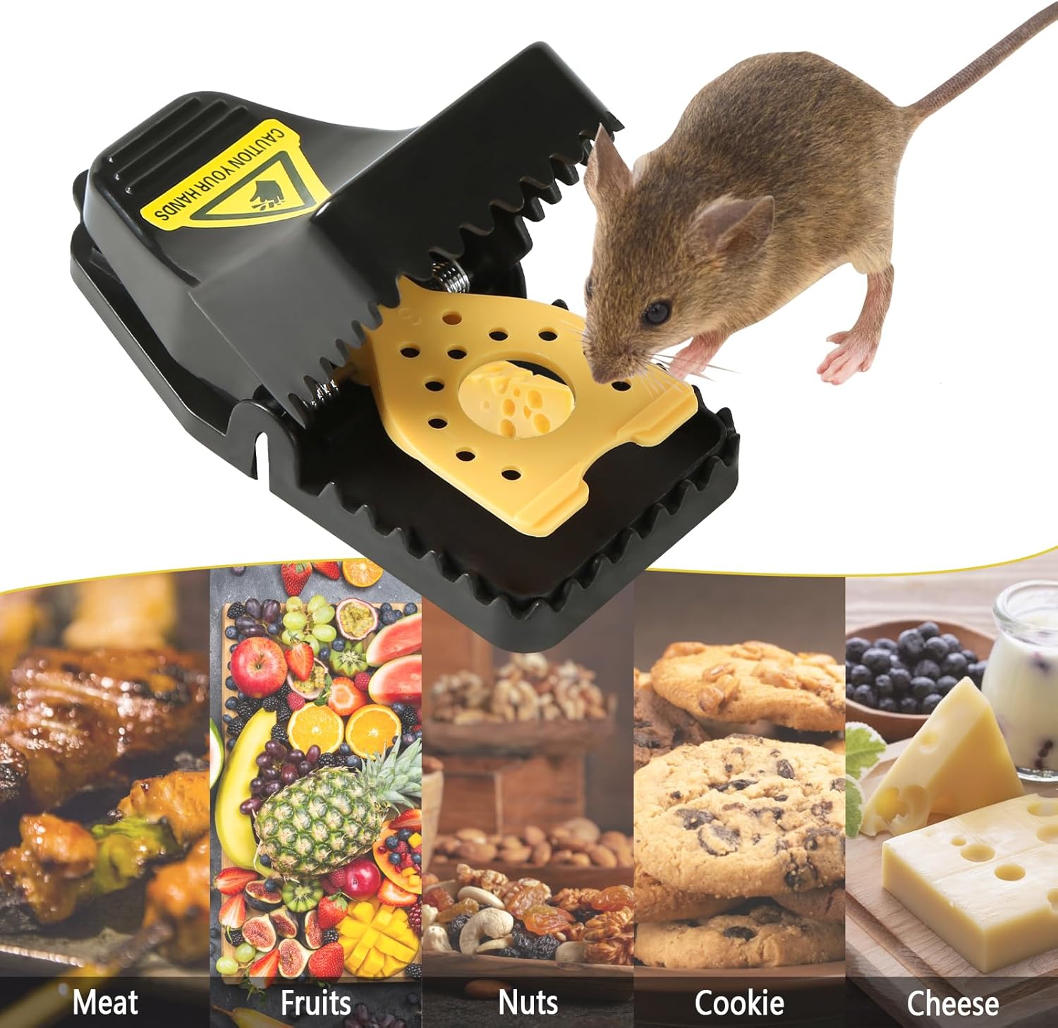 Thumbnail 4 de RnCop Reusable Mouse Trap 6 Pack 🐭