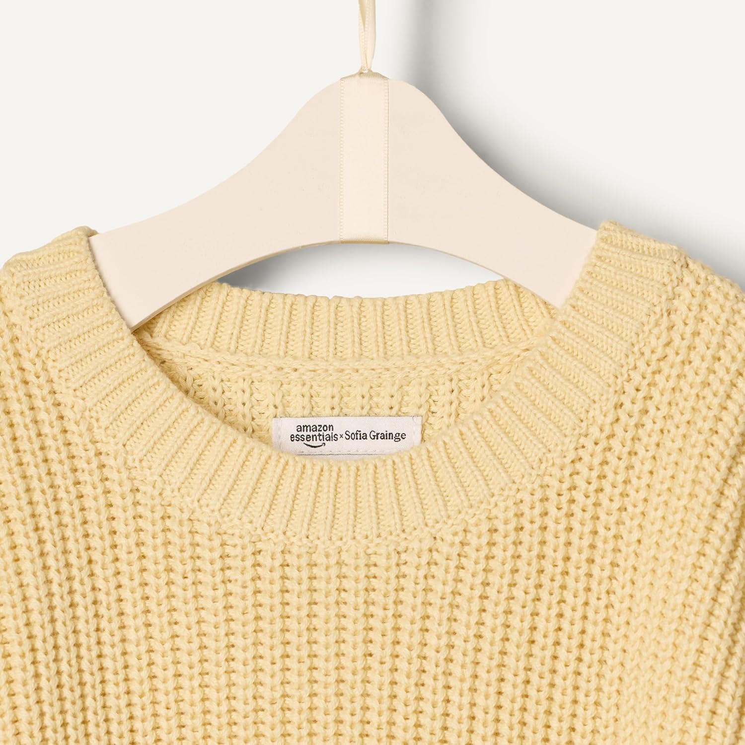 Detalle de Amazon Essentials x Sofia Grainge Maglione Pullover Unisex Bimbi e Bambini