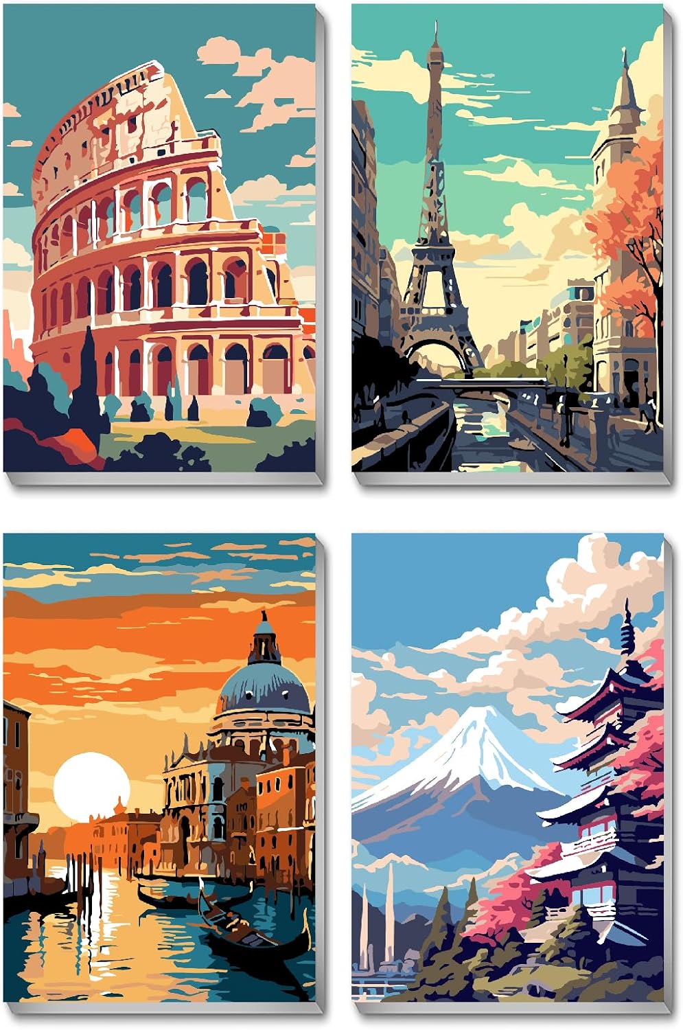 Thumbnail 6 de BEAYIOU 4 Pack Paint by Numbers for Kids 8–12