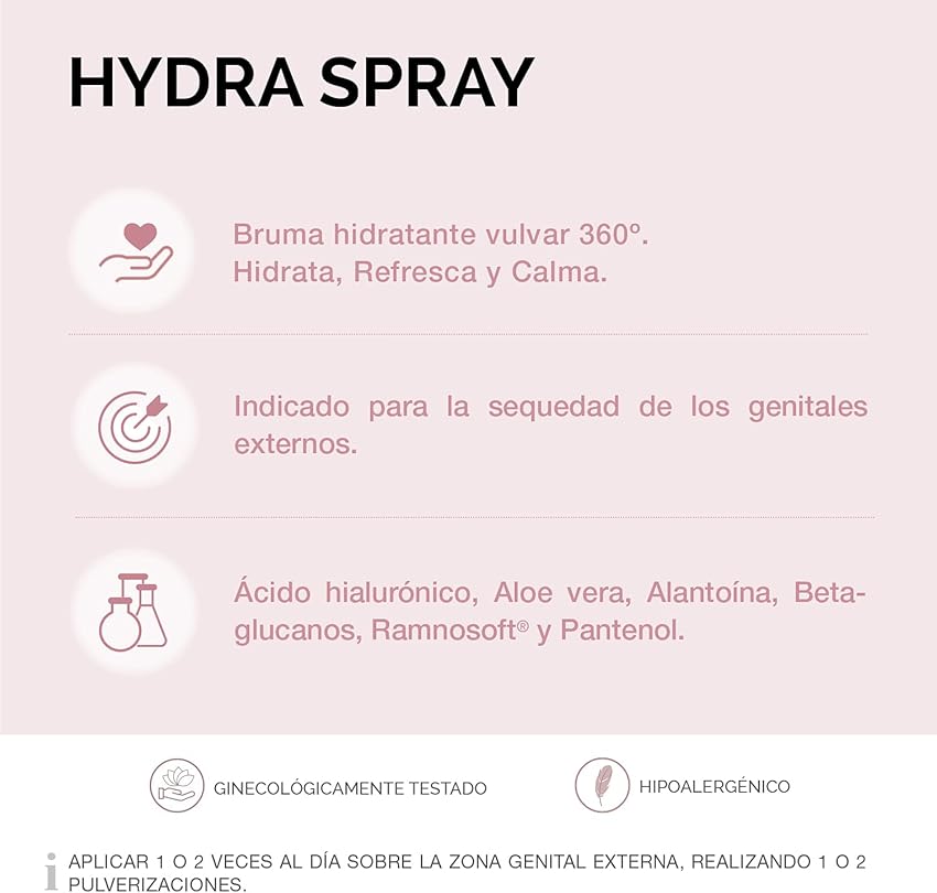 Detalle de Cumlaude Lab Hydra Spray 75 ml — Bruma vulvar hidratante 💊