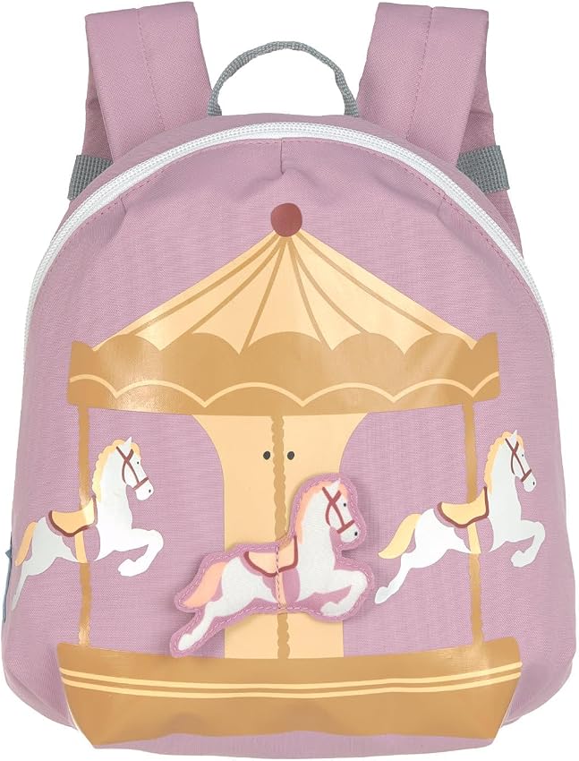 Detalle de Lässig Tiny Backpack Tiny Drivers púrpura-rosa