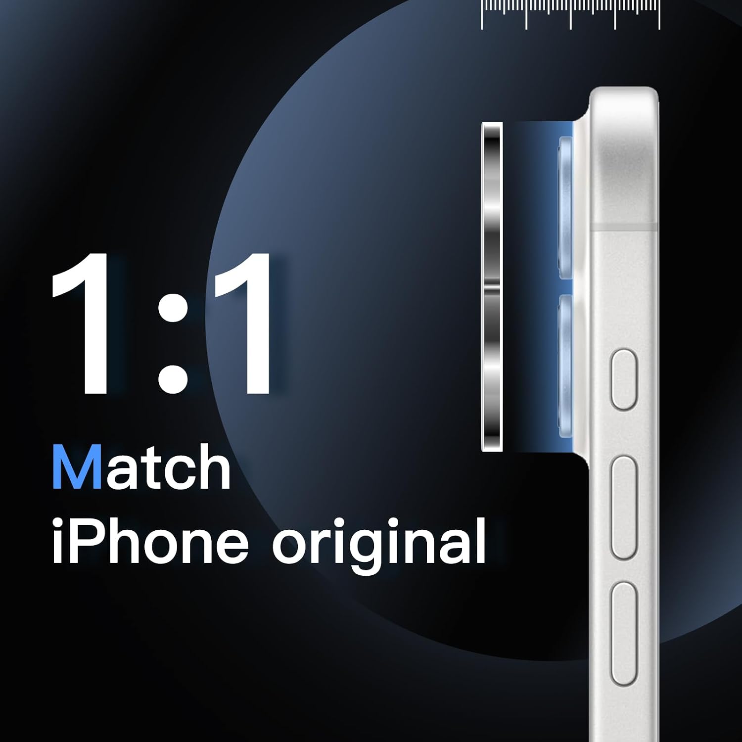 Thumbnail 4 de JETech Lens Protector for iPhone 17