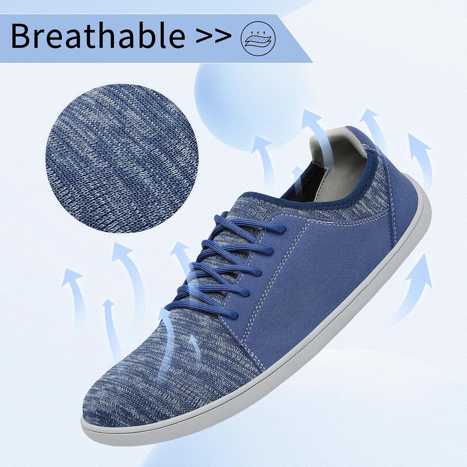 Thumbnail 2 de SAGUARO Barefoot Minimaliste Luck III-Casual: scarpa da camminata unisex, traspirante e leggera