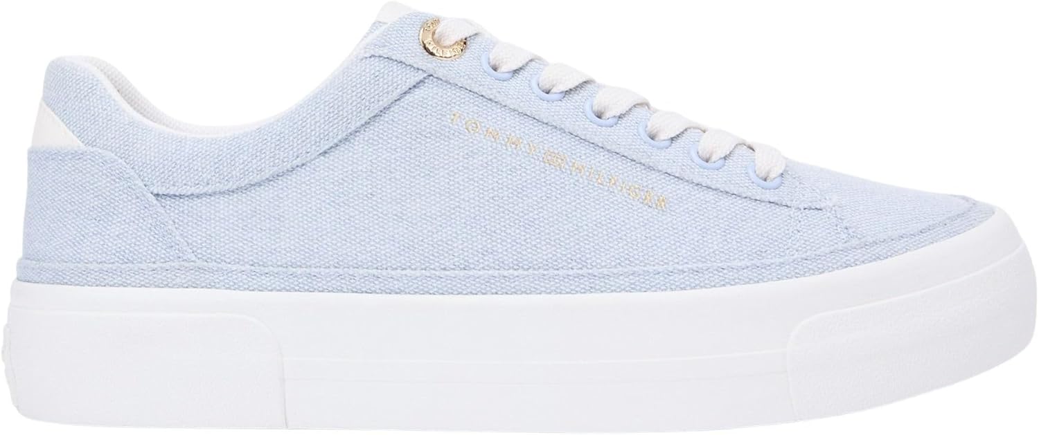 Thumbnail 5 de Tommy Hilfiger TH Foxing Platform Washed Canvas FW0FW09172 – Sneaker bassa da donna
