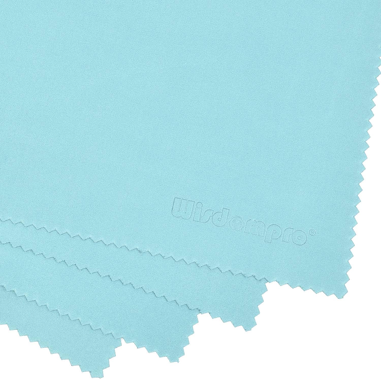 Thumbnail 4 de wisdompro Extra Large 16x16 inch Microfibre Cleaning Cloth 4-Pack (Mint) for laptop, screens & lenses