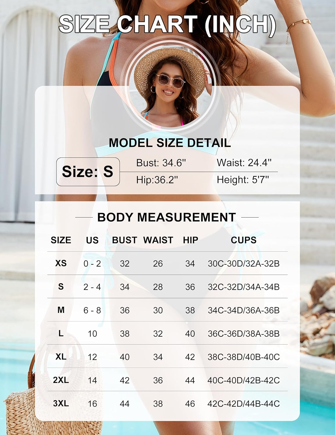 Thumbnail 5 de Blooming Jelly Two-Piece Bikini Set