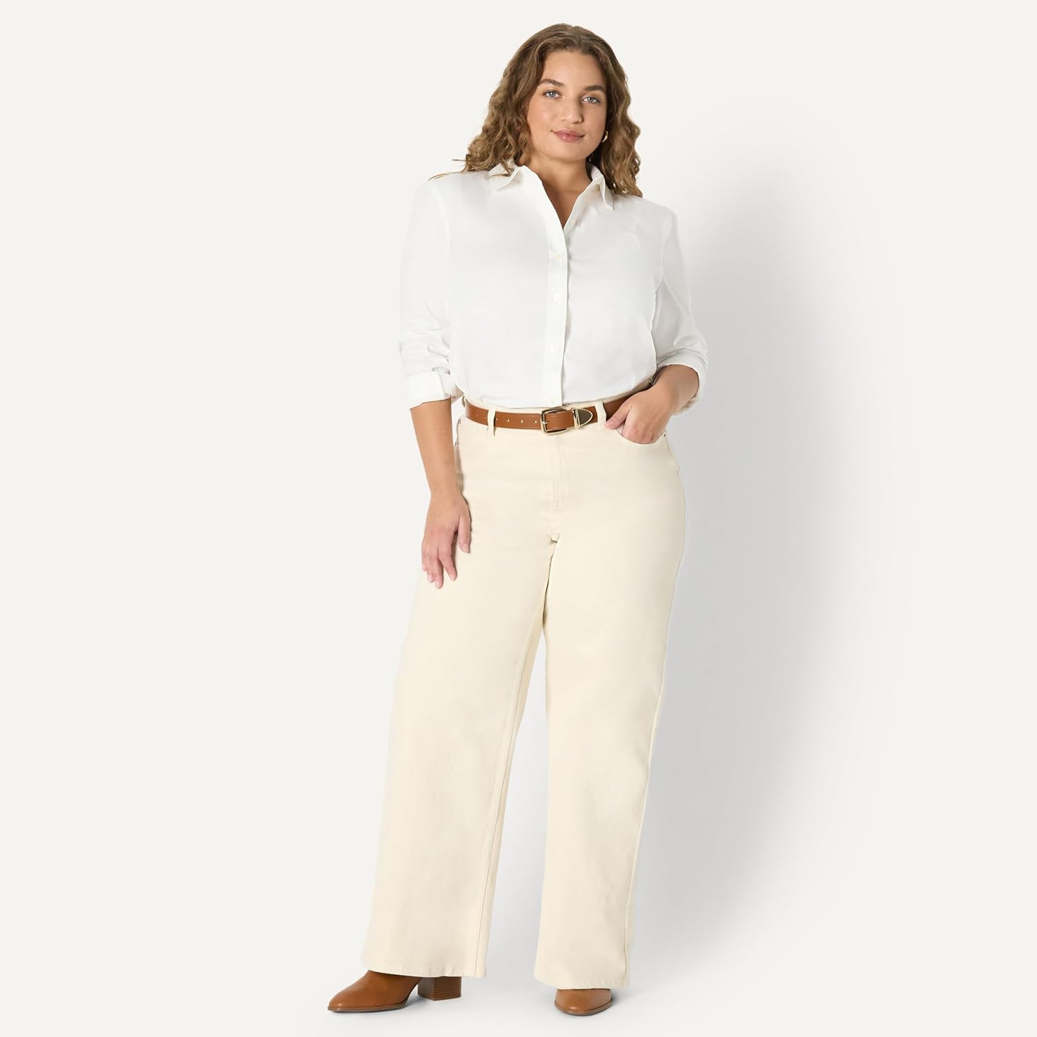 Thumbnail 6 de Amazon Essentials Poplin Shirt 26.5"