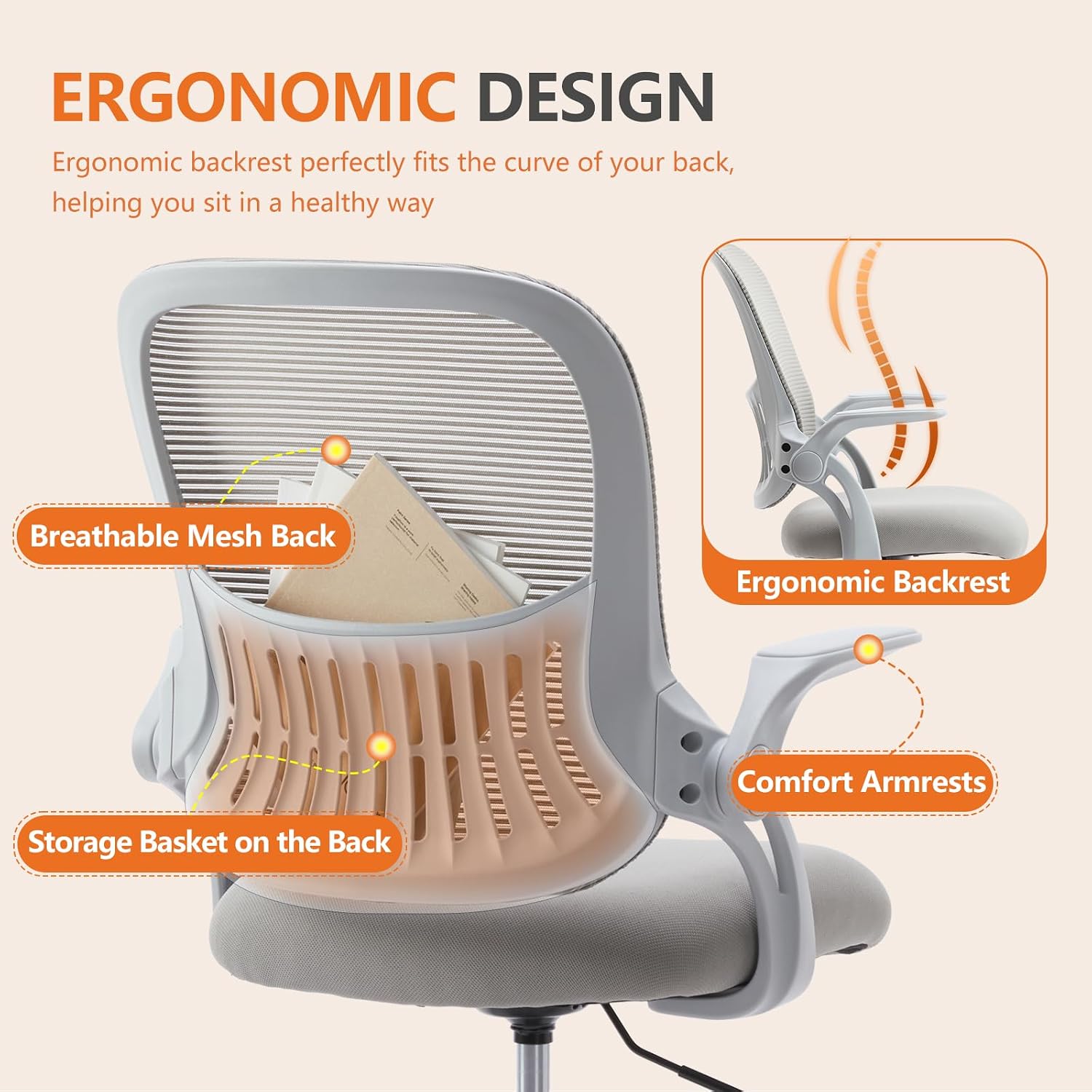 Detalle de Sweetcrispy Drafting Chair