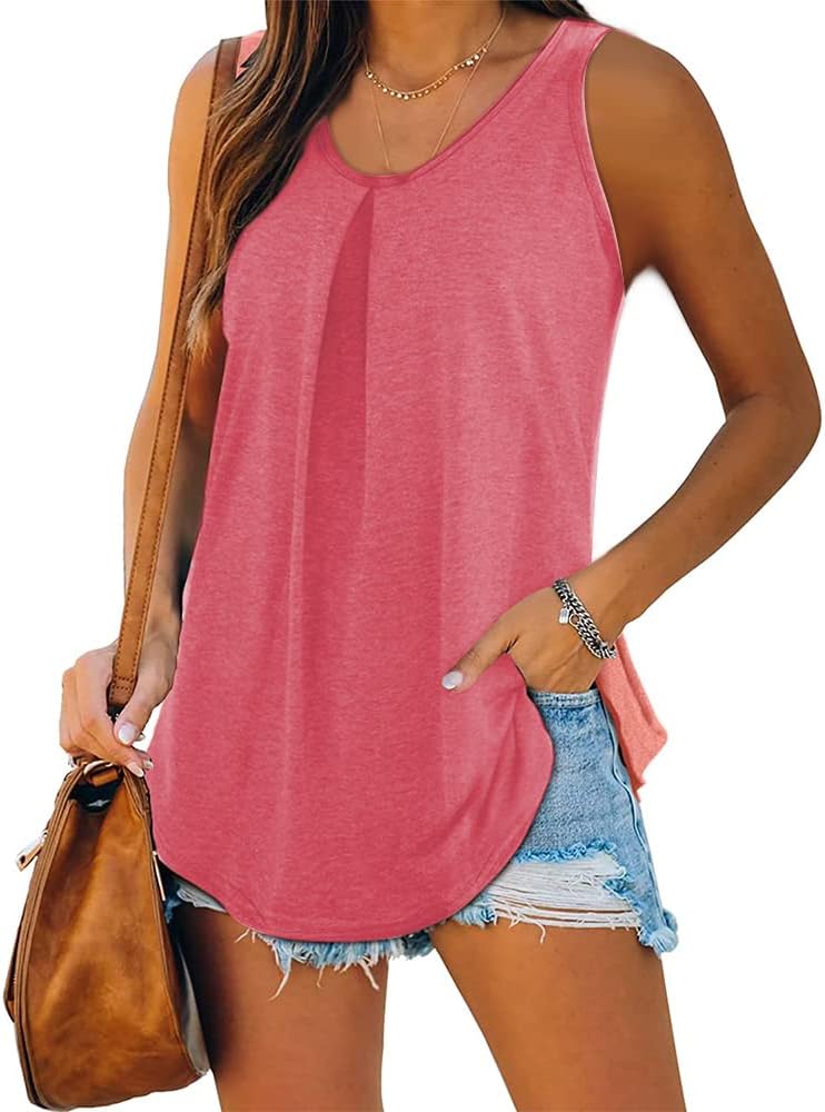 Thumbnail 5 de iChunhua Ladies Summer Vest Tank Top – Scoop Neck, Loose Fit, Sleeveless (S–XXL)